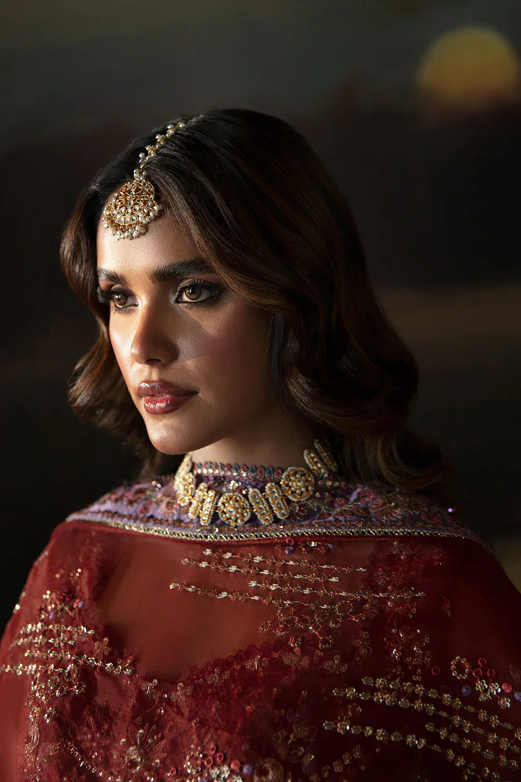 Hayat by Afrozeh Embroidered Organza 3Pc Suit AFH-24-02 ANAYA