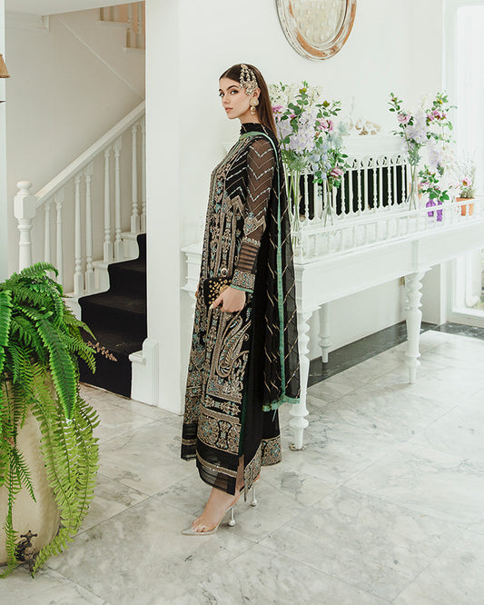 Maryum n Maria | Freesia Ariya Formals | SW23-507 - Black - Iman - House Of Anaya