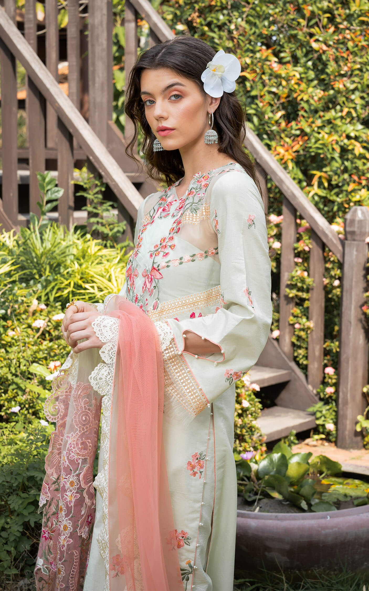 Asifa and Nabeel | Rosemary Ruffles 24 | Serene - House Of Anaya