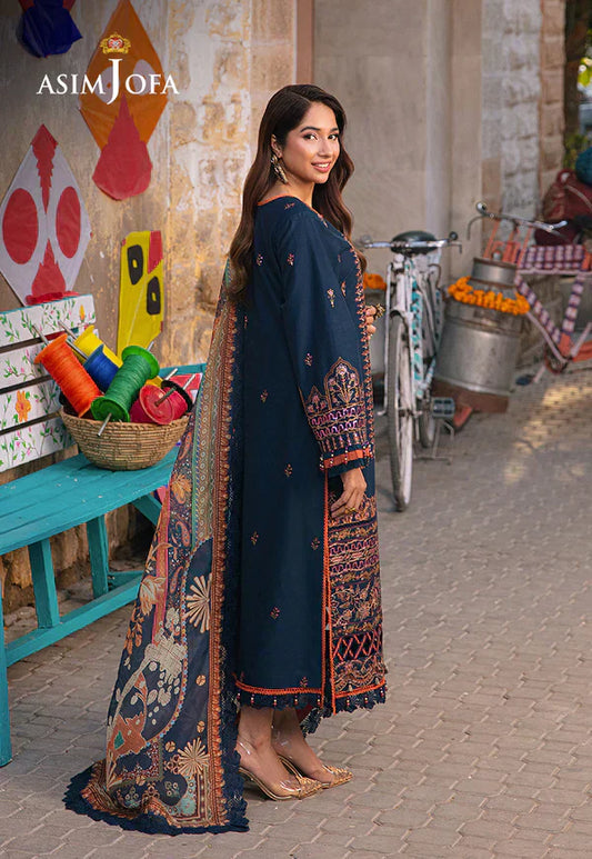Asim Jofa | Aira Summer Prints | AJAR-36 - House Of Anaya