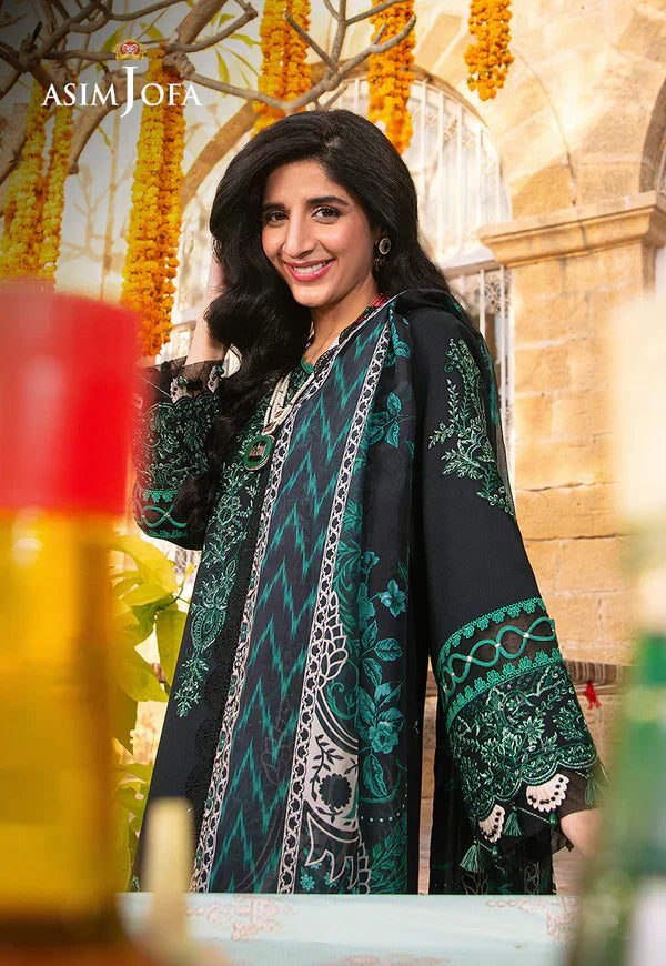 Asim Jofa | Aira Summer Prints | AJAR-32 - House Of Anaya