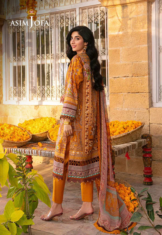 Asim Jofa | Aira Summer Prints | AJAR-15 - House Of Anaya