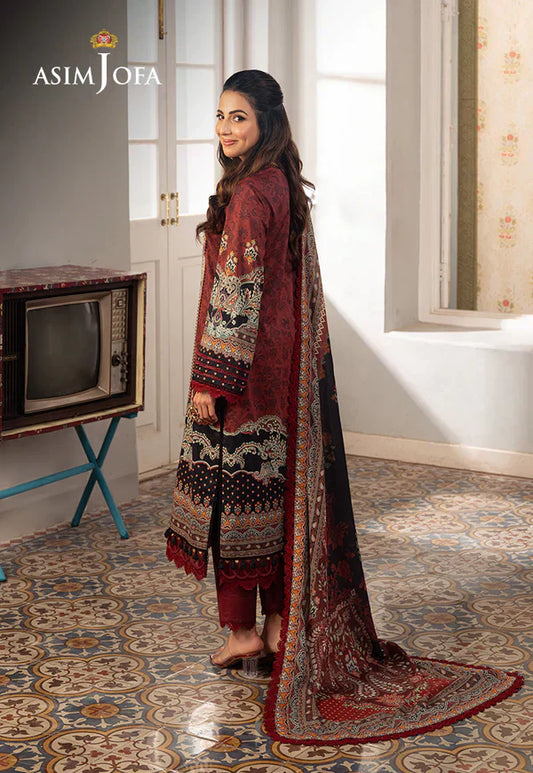 Asim Jofa | Aira Summer Prints | AJAR-26 - House Of Anaya