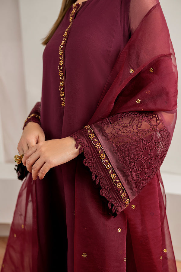 Baroque | Luxury Pret 24 | CHIFFON PR-981 - House Of Anaya