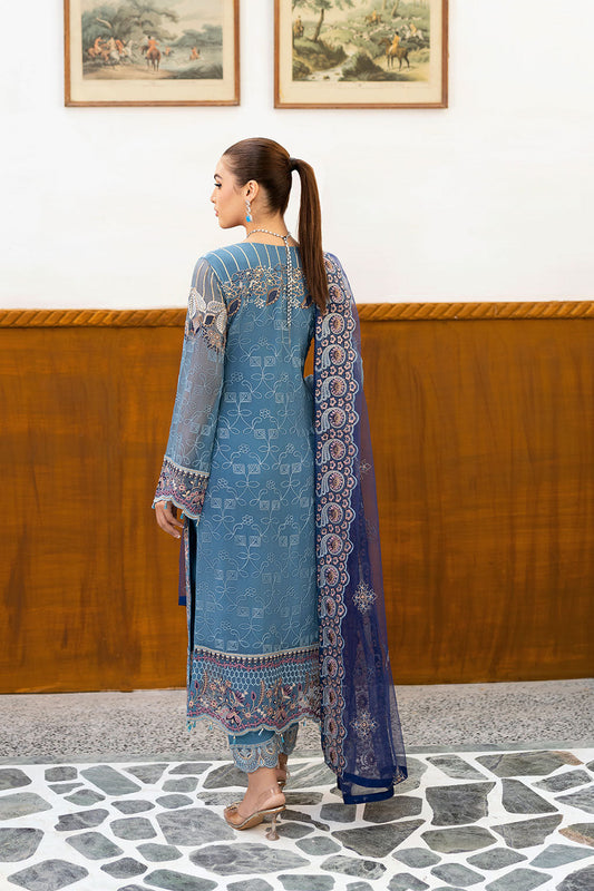Ramsha | Chevron Chiffon Collection | A-1006 - House Of Anaya