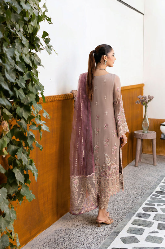 Ramsha | Chevron Chiffon Collection | A-1009 - House Of Anaya