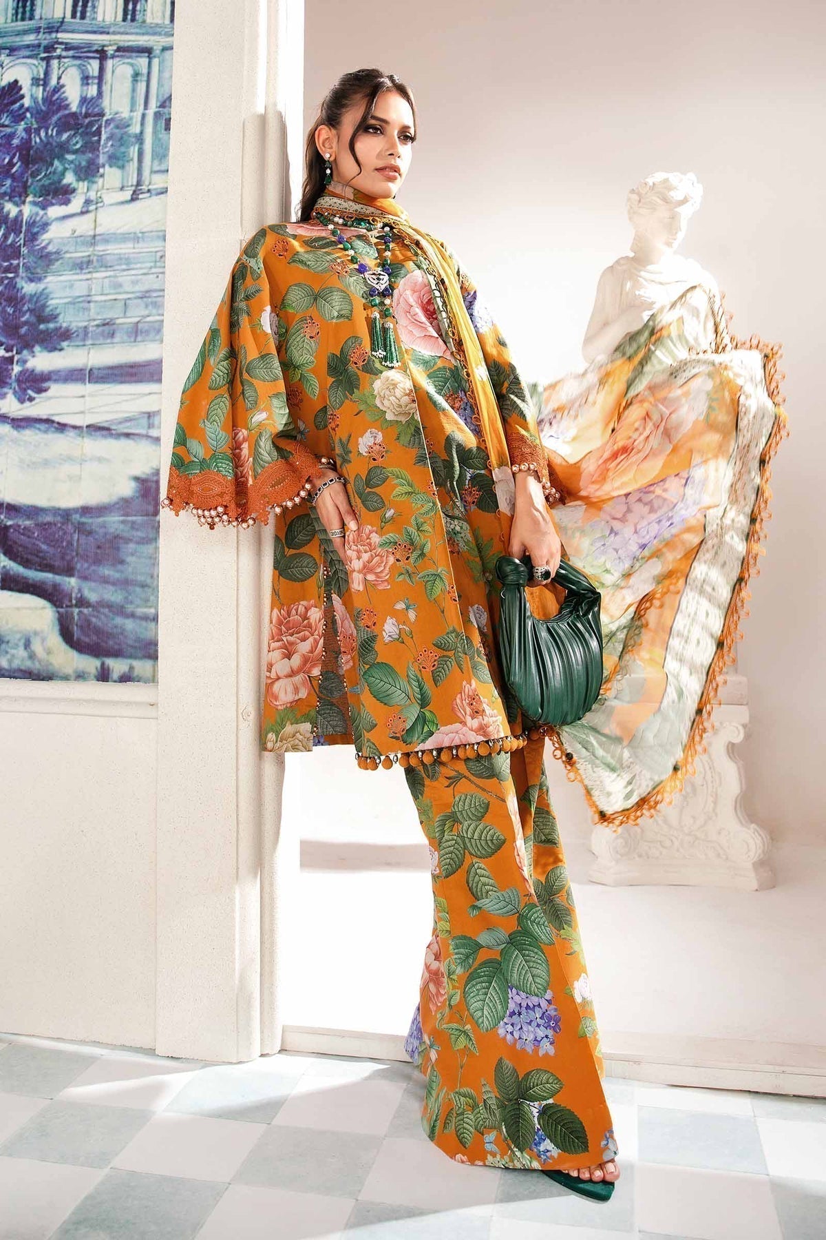 Maria.B | M Print Eid Edit | MPT-2210-B - House Of Anaya