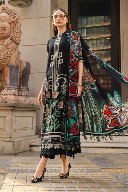 Maria B | Luxury Lawn 26 | 3 Piece Embroidered Jacquard Lawn Suit