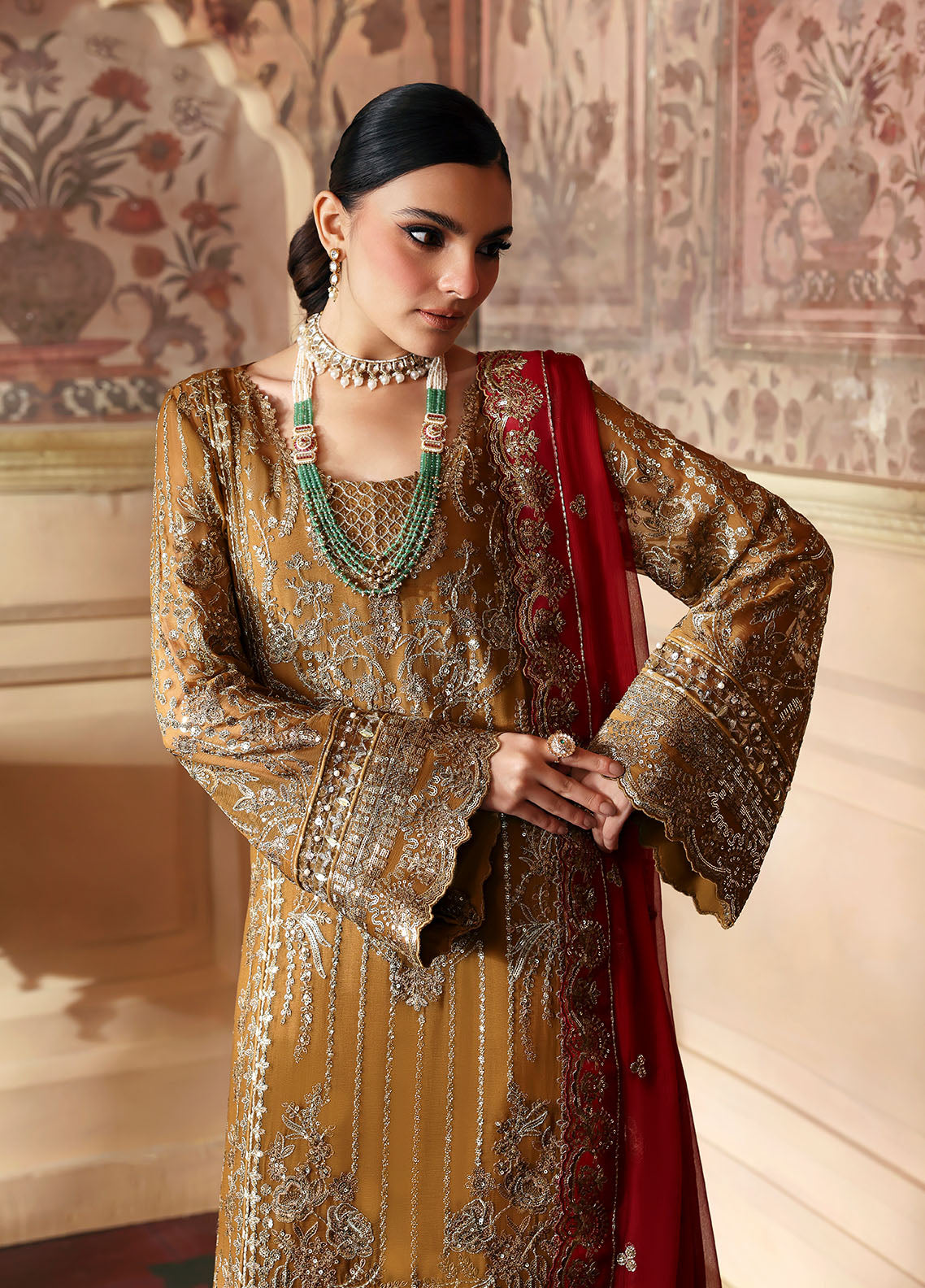 Gulaal | I Evayna Embroidered Chiffon | Dinara