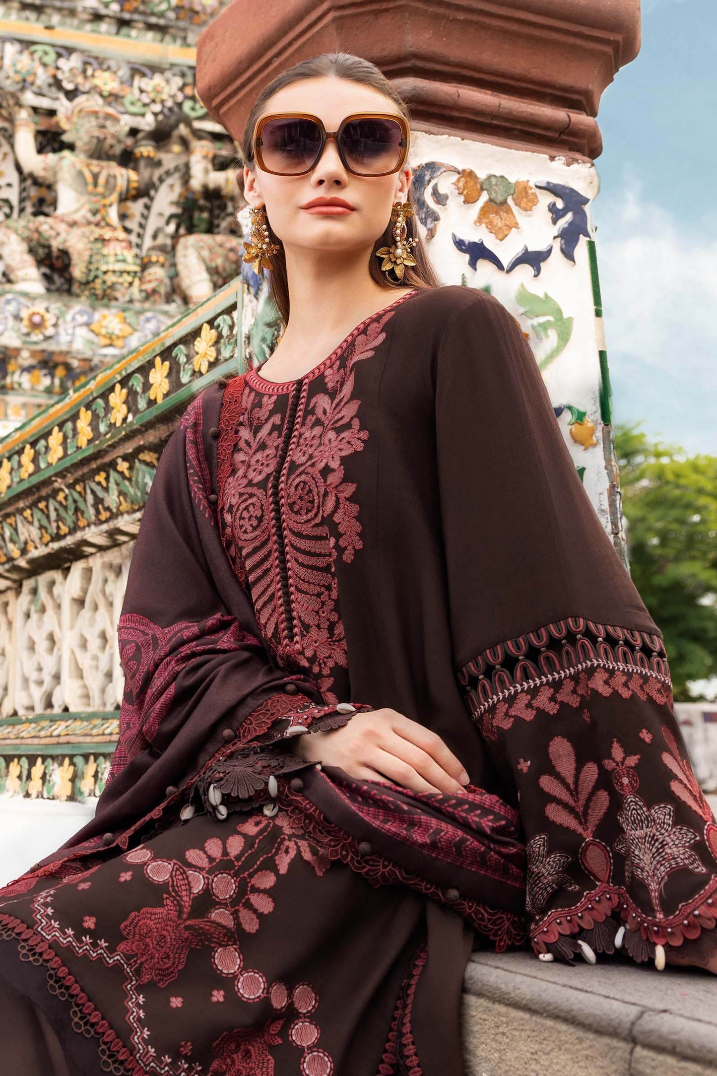 Maria B | M Prints Winter 25 | MPT-2804-A