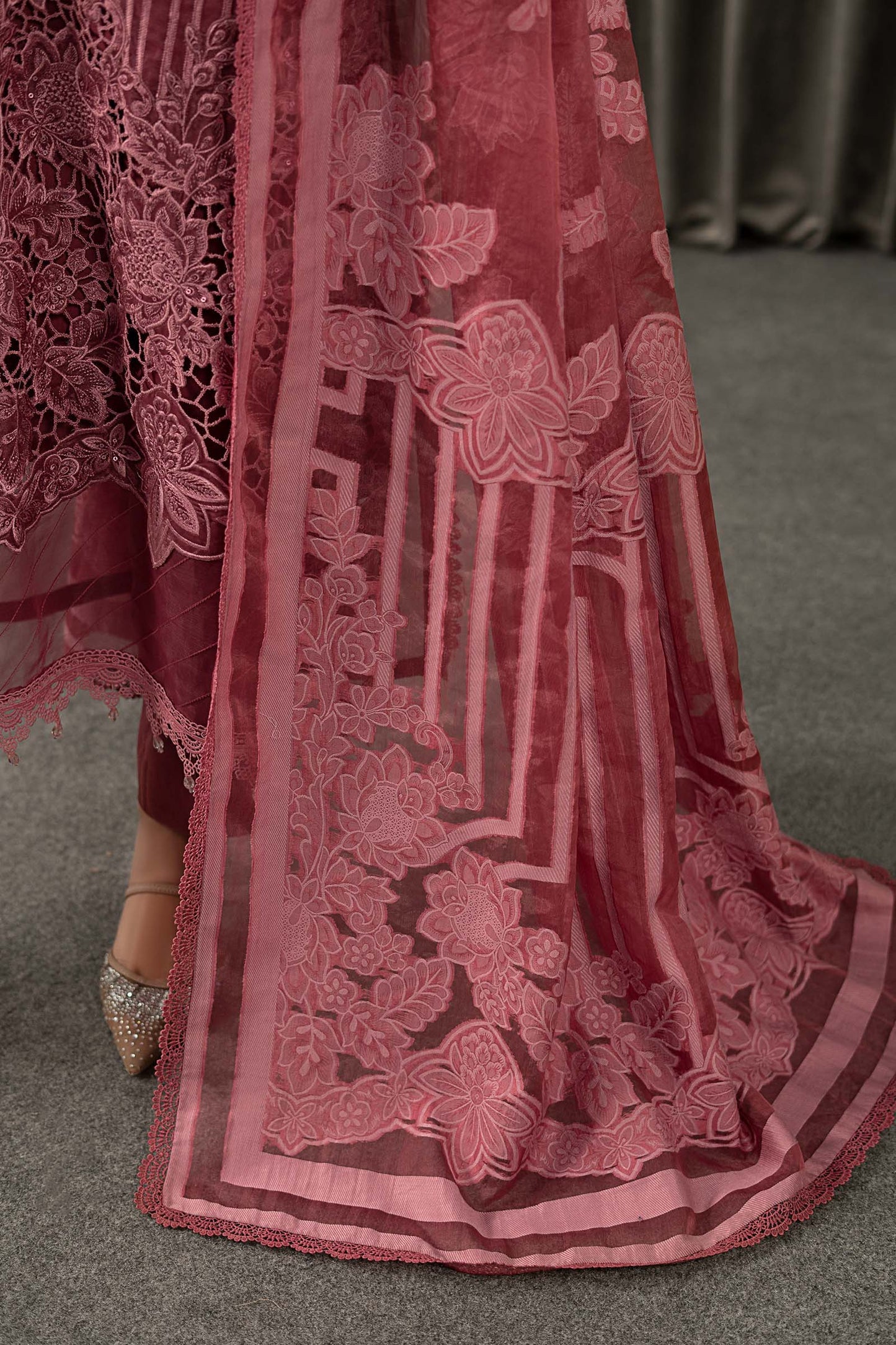 Maria B | Winter Luxe Pret 25 | WLS-1304-Ash Pink