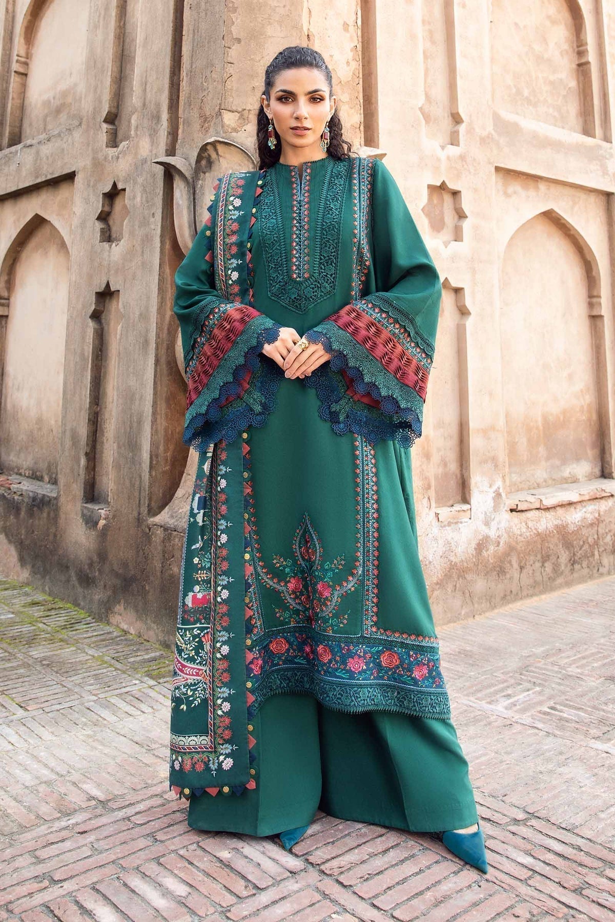 Maria B | M Prints Winter 24 | MPT-2405-B - House Of Anaya