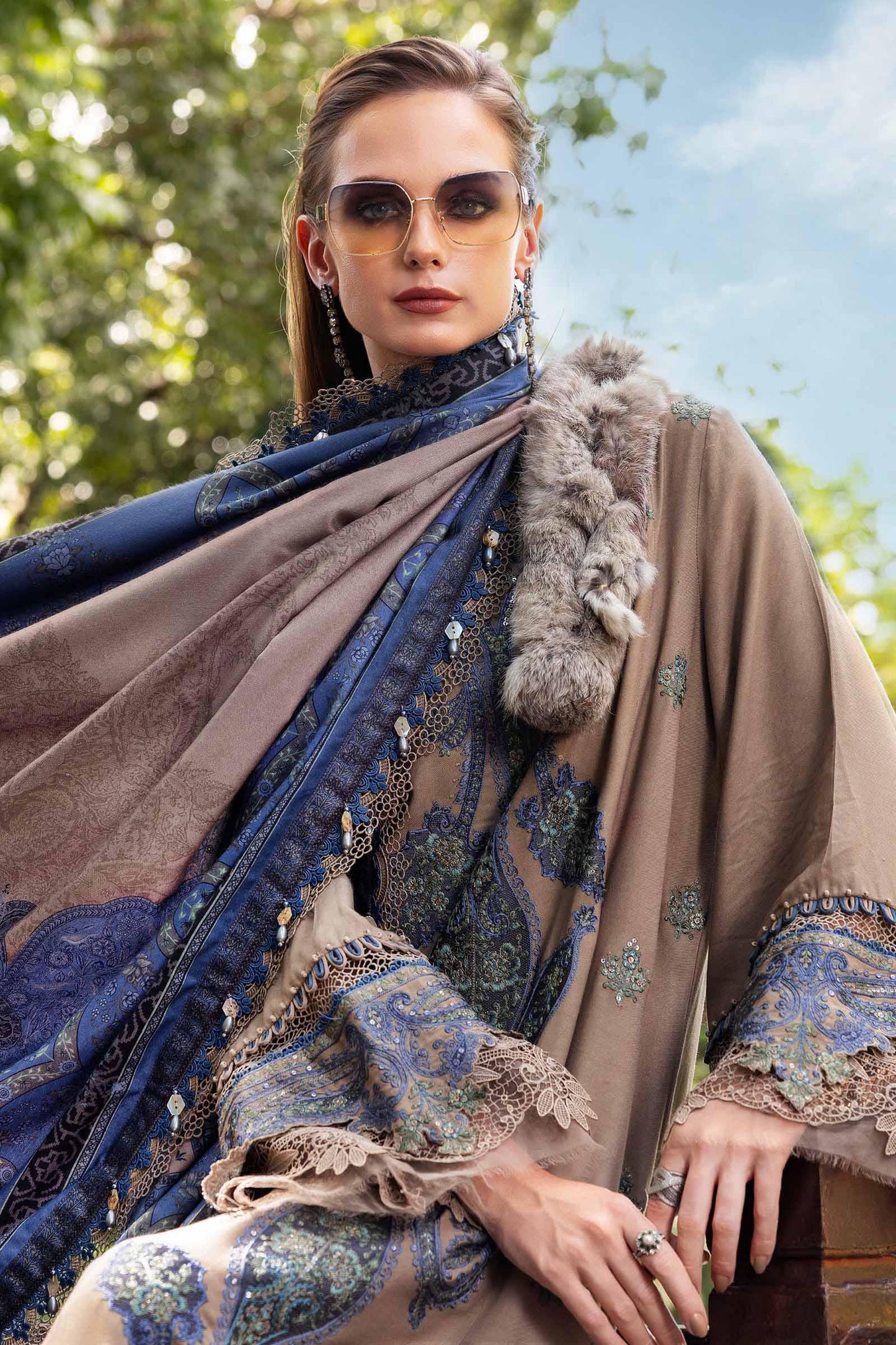 Maria B | M Prints Winter 25 | MPT-2806-A