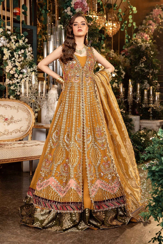Maria B | Mbroidered Formals 24 | Organza Suit | BD-2907 - House Of Anaya