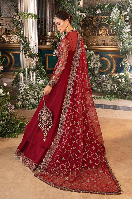 MARIA B__3 Piece Embroidered Organza Suit | BD-2908