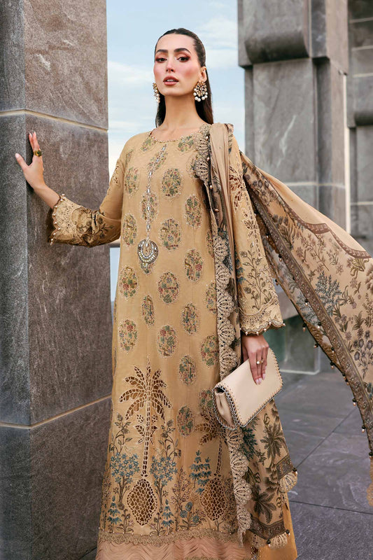 Maria B | Edit Lawn’26 | 3 Piece Unstitched Embroidered Jacquard Lawn Suit