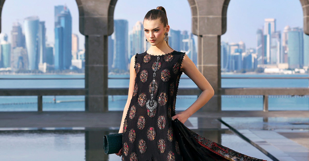 Maria B | Edit Lawn’26 | 3 Piece Unstitched Embroidered Jacquard Lawn Suit