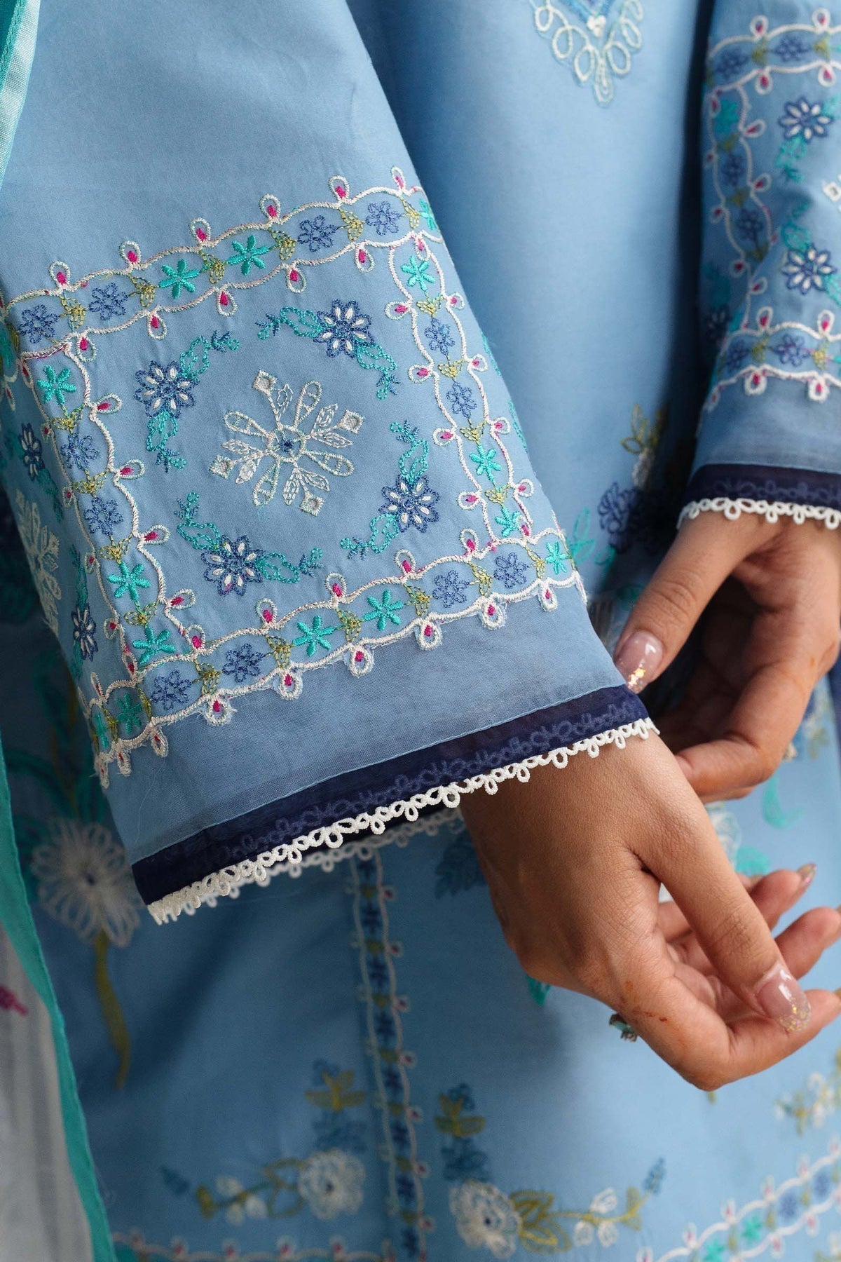 Zara Shahjahan | Coco Lawn Vol 2 | DAHLIA-1B - House Of Anaya
