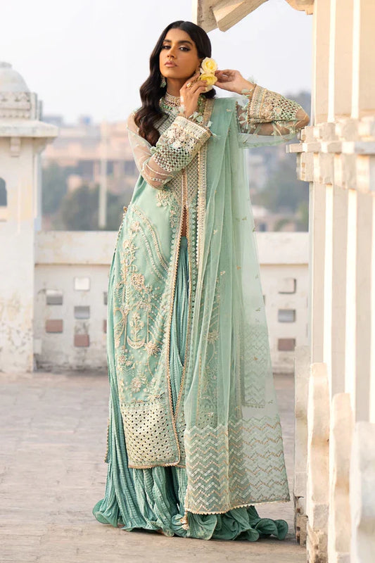 Ittehad | Dilruba Wedding Formals | ESDR76-SUT-GRN - House Of Anaya