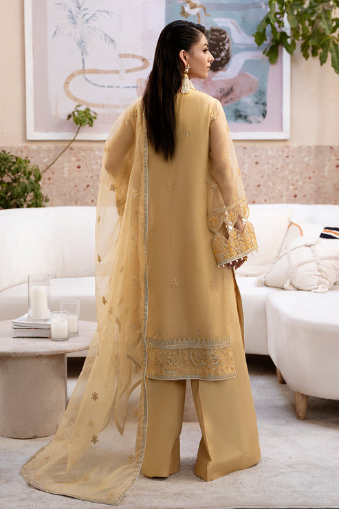Zarposh | Elara Formals | Zard - House Of Anaya