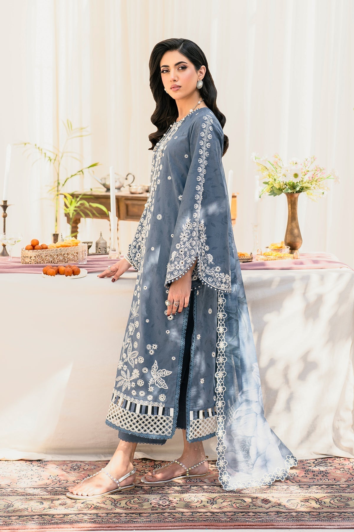 Zarif | Lamhay Luxury Eid Lawn 25 | 06 SAFAH