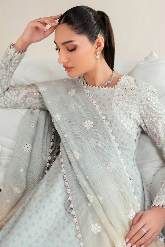 Jazmin | Iris EMBROIDERED LAWN IL'25-D04