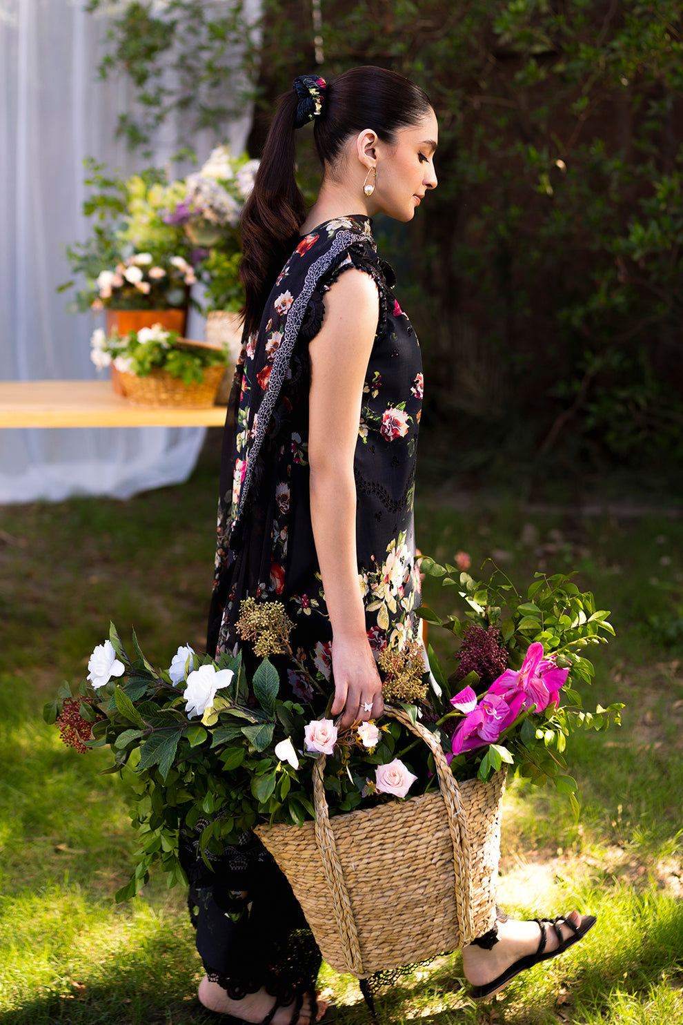 Neeshay | Summer Lines Printkari | OLIVINE - House Of Anaya