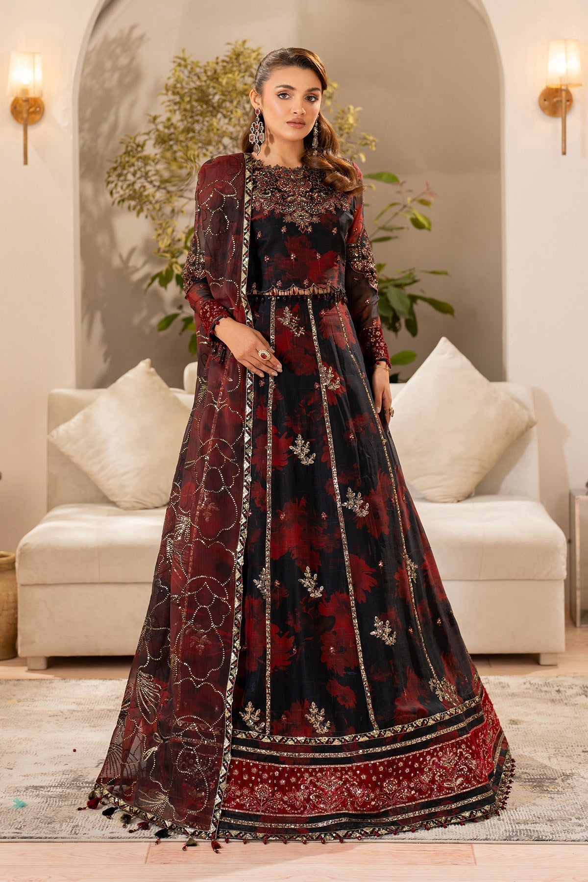 Alizeh | Fleur Chiffon | AF-CH-2191-Talia