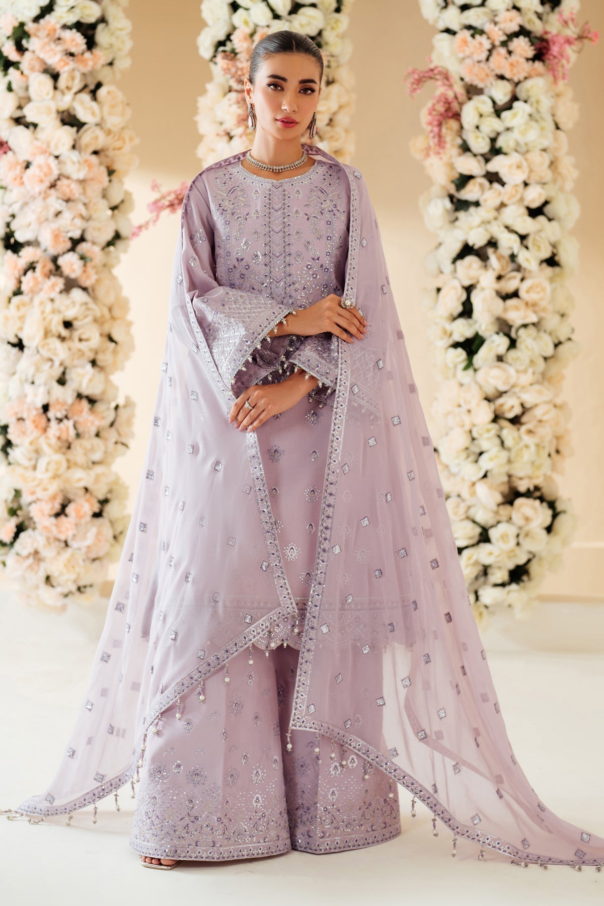 Alizeh | Luxury Raw Silk | AF-RS-02-BERRY - House Of Anaya