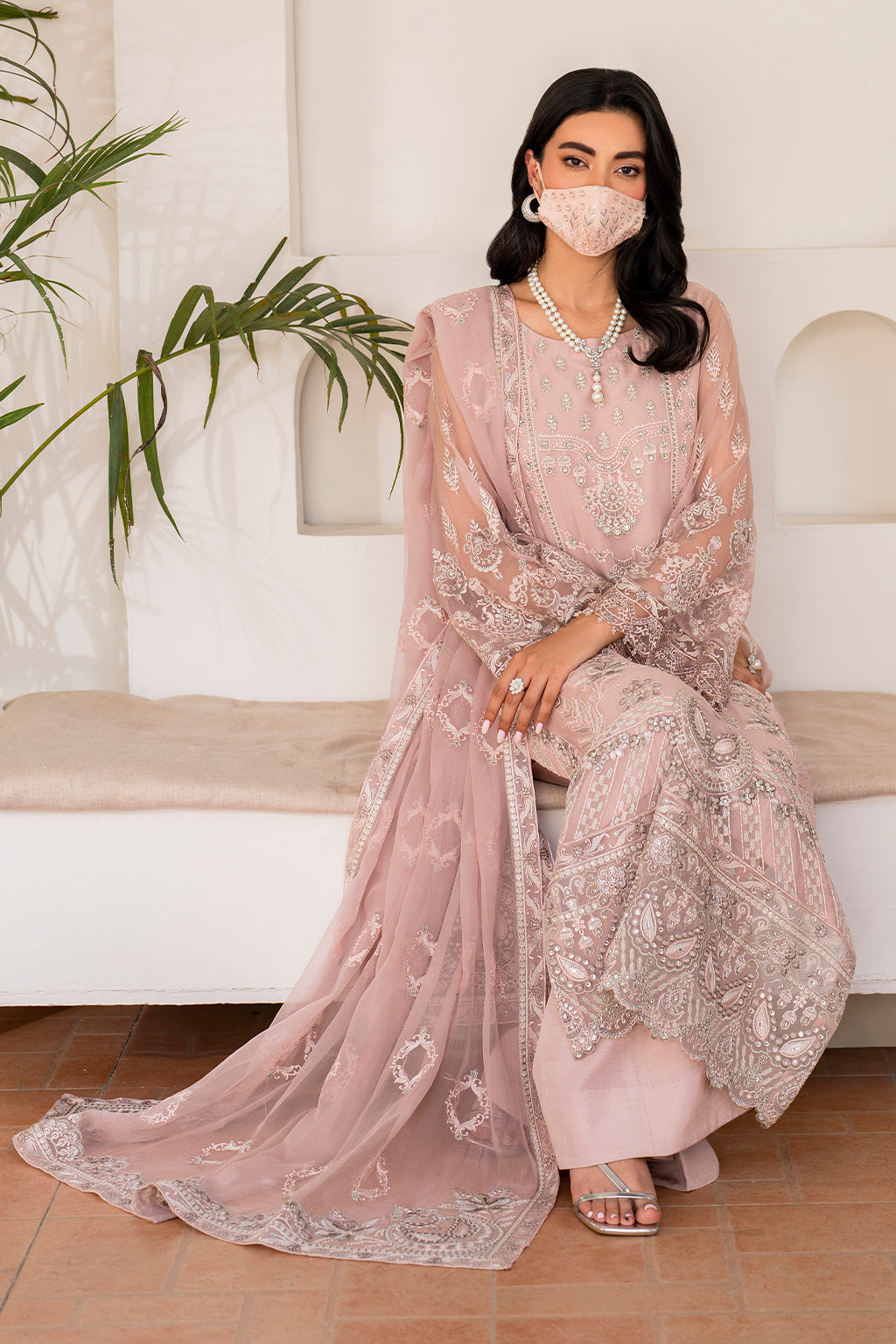 Flossie | Naqsh Formals | S-1403 (A) - House Of Hania