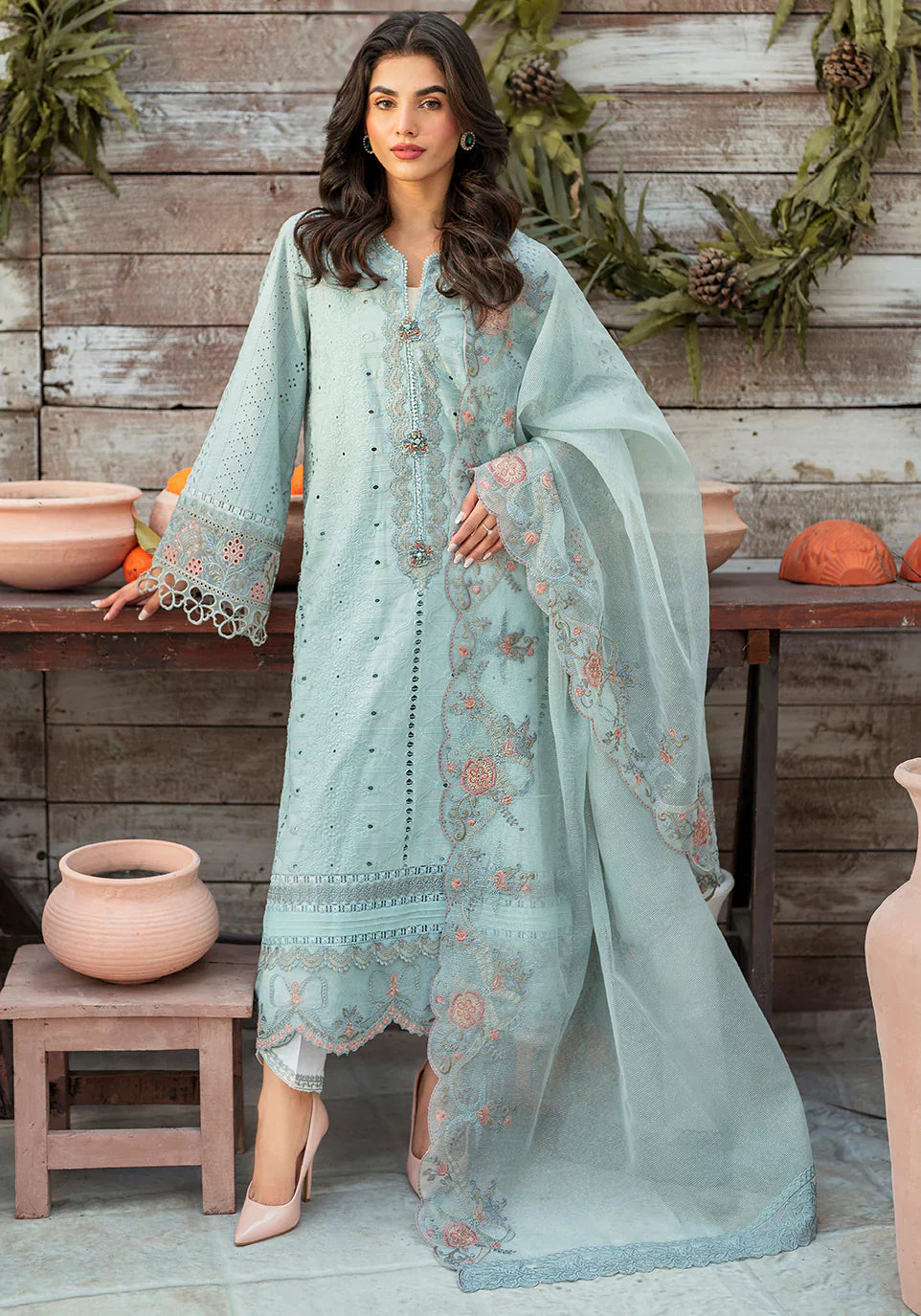 Zarqash | Belle Ame 24 | BL 009 BLEU VERT - House Of Anaya
