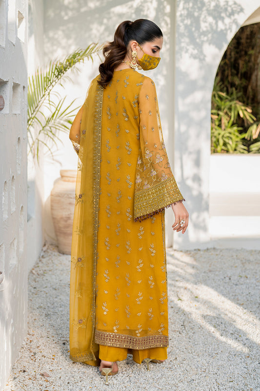 Flossie | Naqsh Formals | S-1404 (A) - House Of Hania