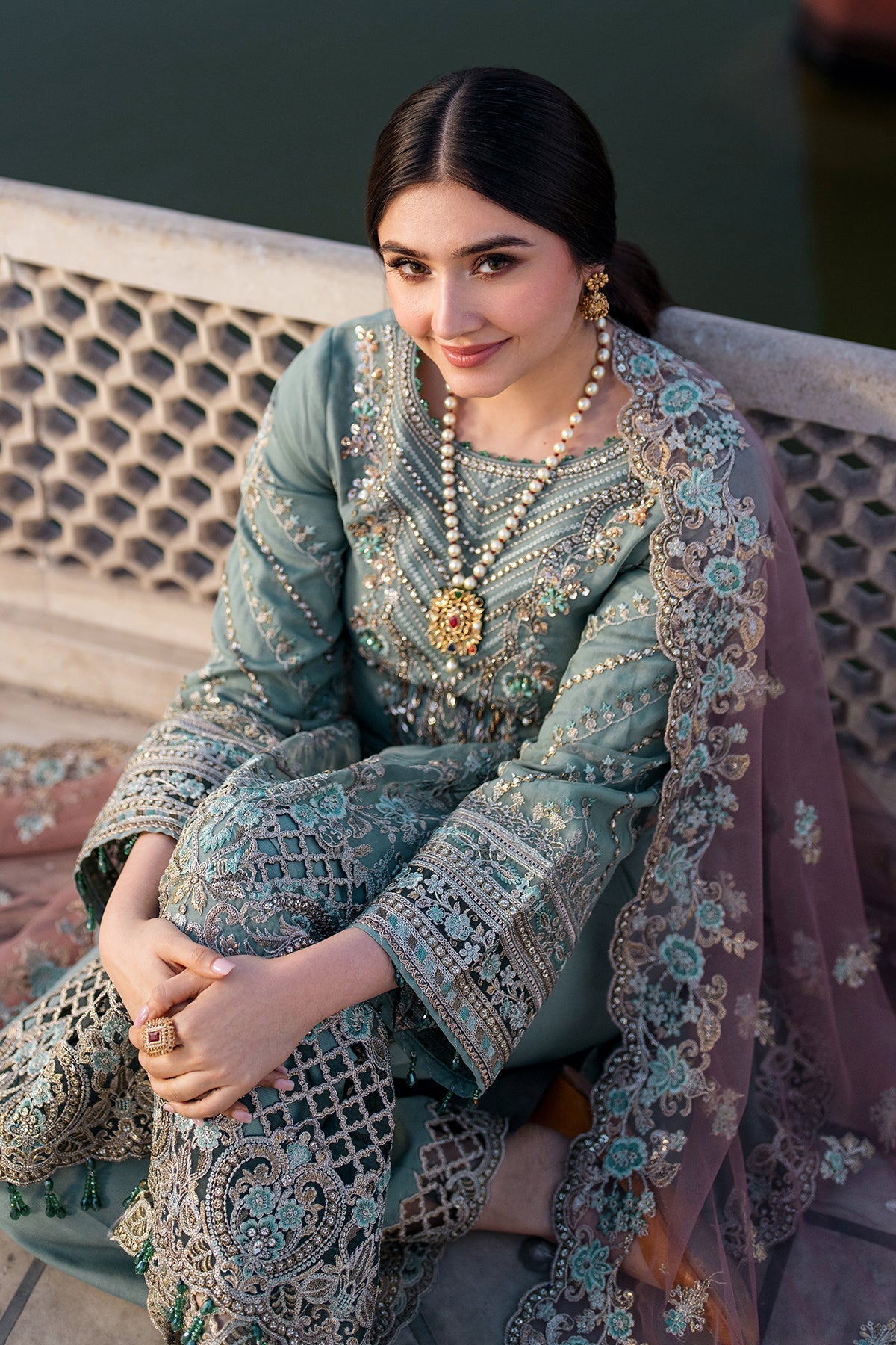 Imrozia Premium | Meeras Luxury Eid 25 | I-221 ZAMURD