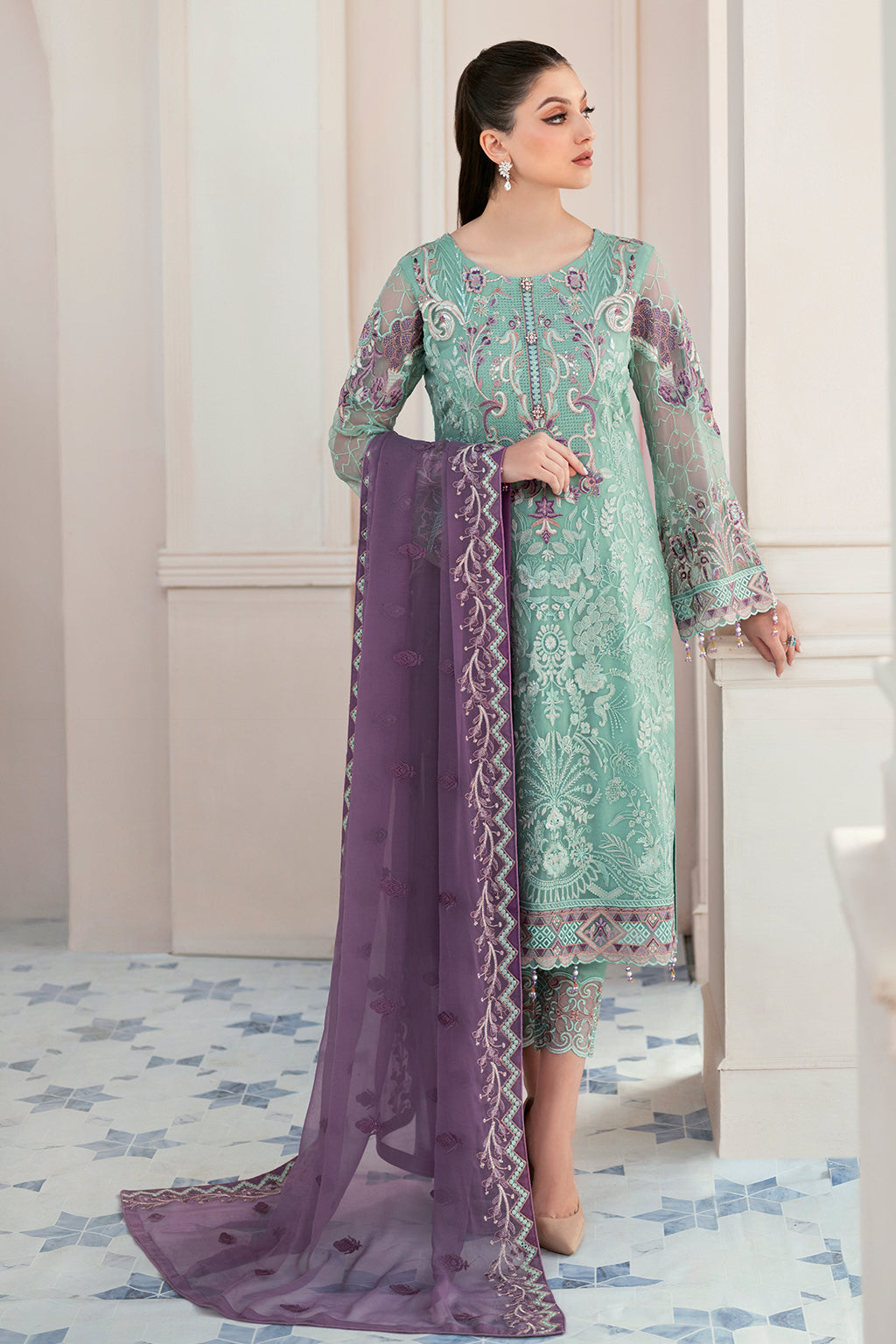 Ramsha | Rangoon Chiffon Collection 24 | D-902 - House Of Anaya