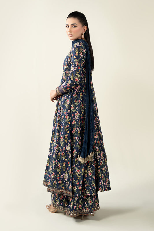 Maria B | Luxury Winter Pret 25 | DW-EA24-81R1-Blue