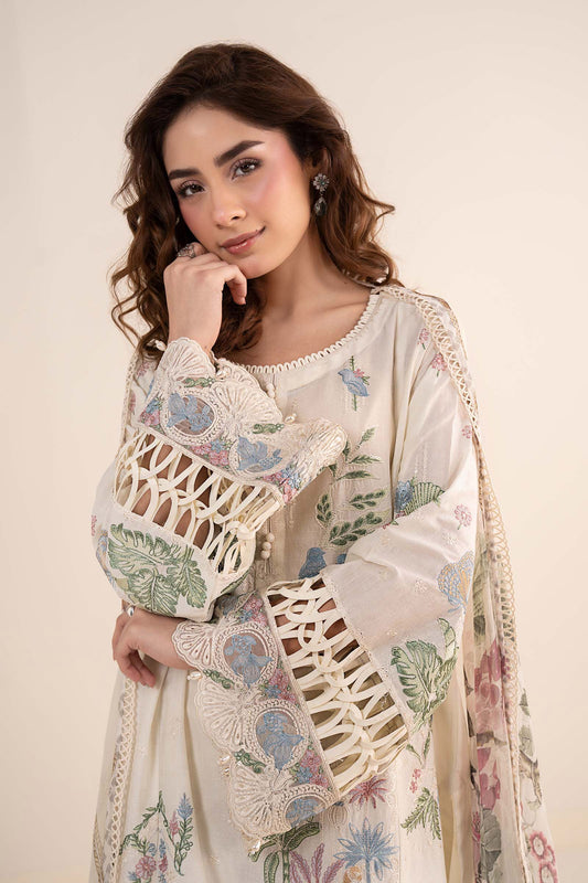 Maria B | Eid Collection 26 | 3 Piece Embroidered Dobby Lawn Suit