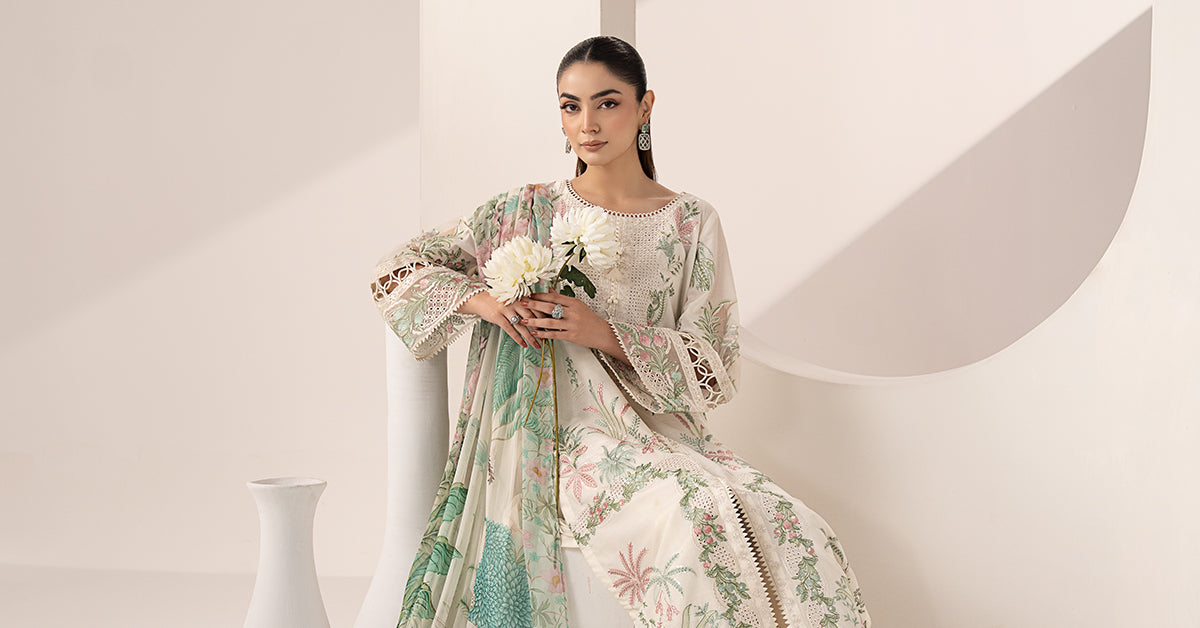 Maria B | Eid Collection 26 | 3 Piece Embroidered Lawn Suit
