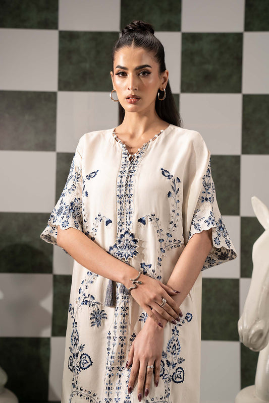 Maria B | Eid Collection 26 | 2 Piece Embroidered Raw Silk Suit