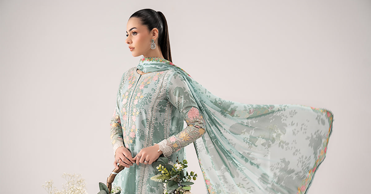 Maria B | Eid Collection 26 | 3 Piece Embroidered Lawn Suit