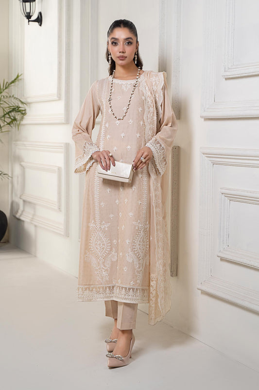 Maria B | Eid Collection 26 | 3 Piece Embroidered Self Jacquard Suit