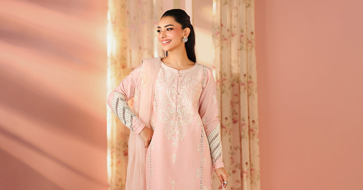 Maria B | Luxury Winter Pret 25 | DW-PF25-34-Pink