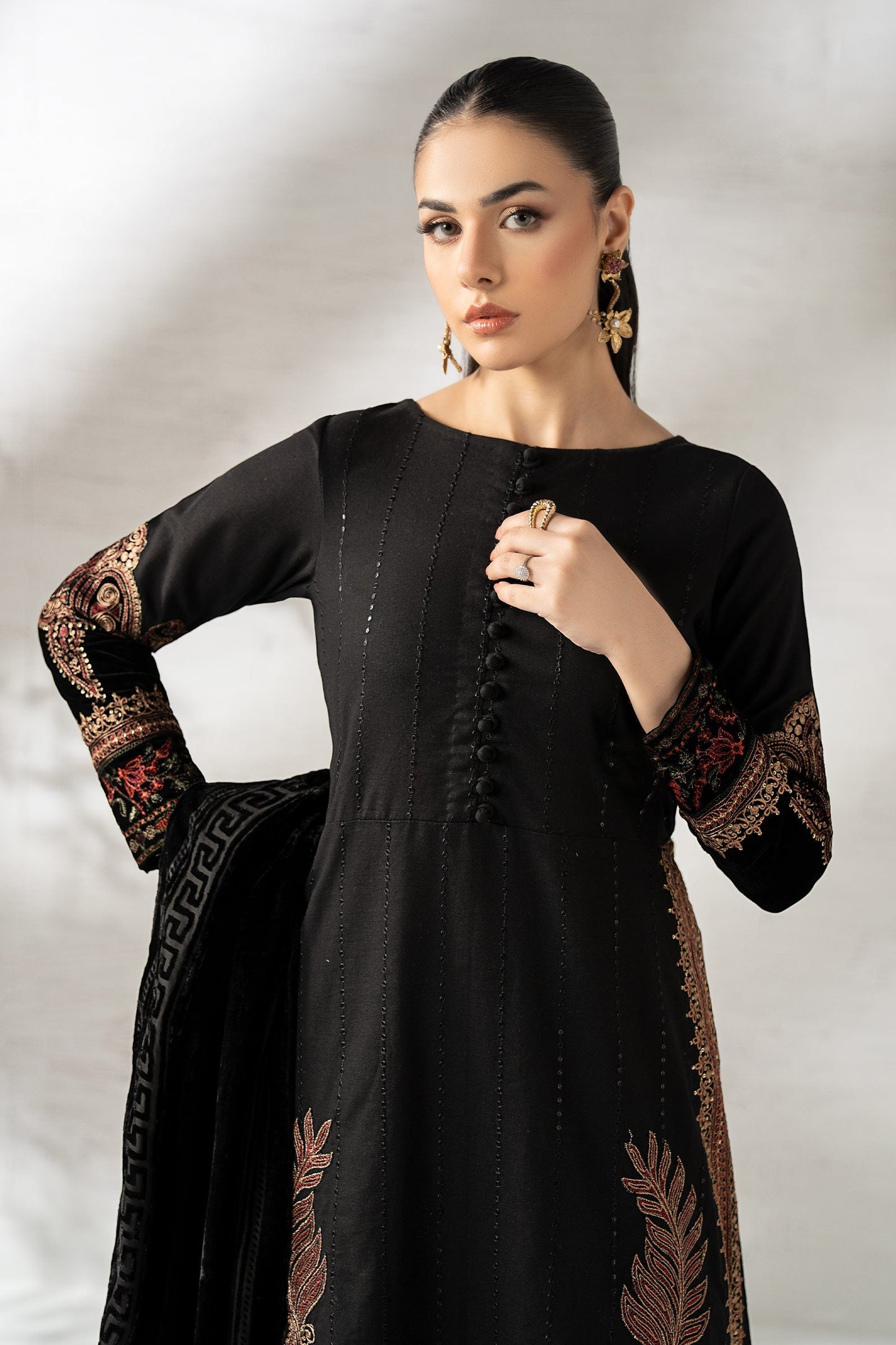 Maria B | Pre Fall 25 | DW-W24-146R1-Black