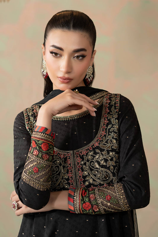 Maria B | Eid Collection 26 | 3 Piece Embroidered Filament Viscose Suit