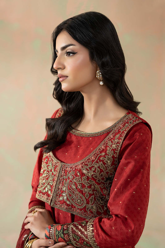 Maria B | Eid Collection 26 | 3 Piece Embroidered Filament Viscose Suit