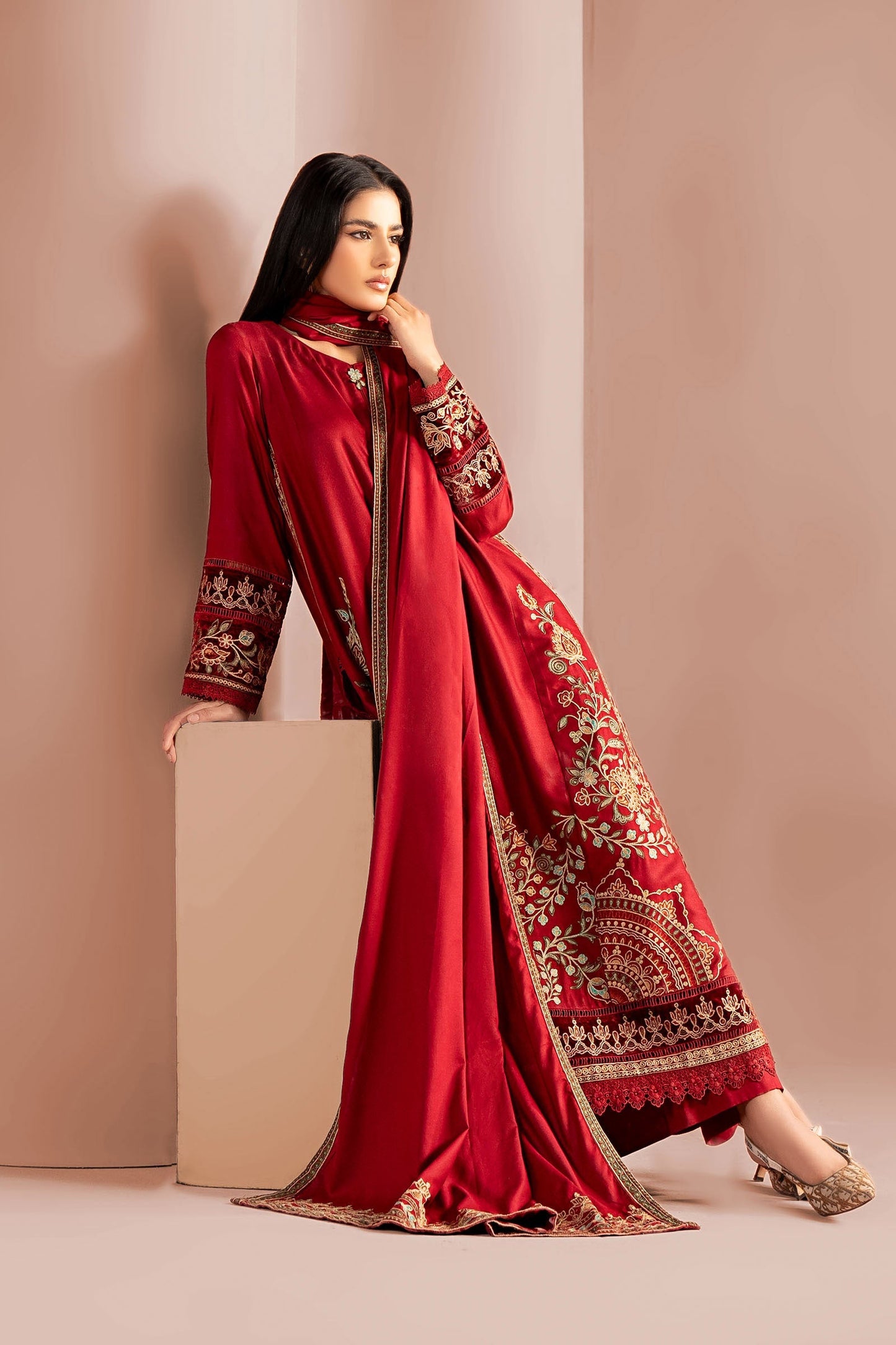 Maria B | Pre Fall 25 | DW-W25-36-Red