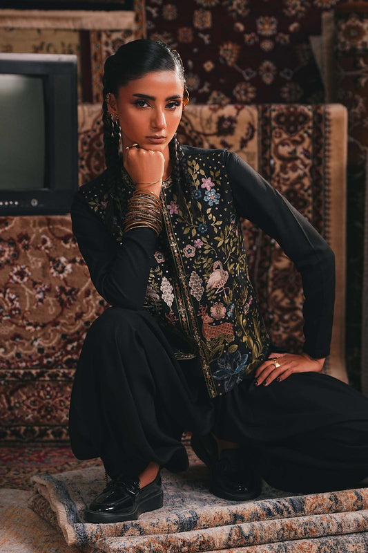 Maria B | Eid Collection 26 | 3 Piece Embroidered Khaddar Suit