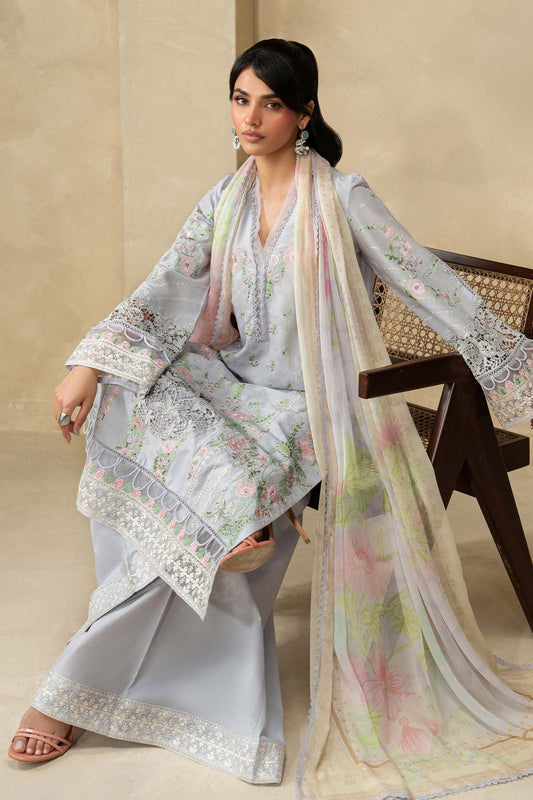 Maria B | Eid Collection 26 | 3 Piece Embroidered Dobby Lawn Suit