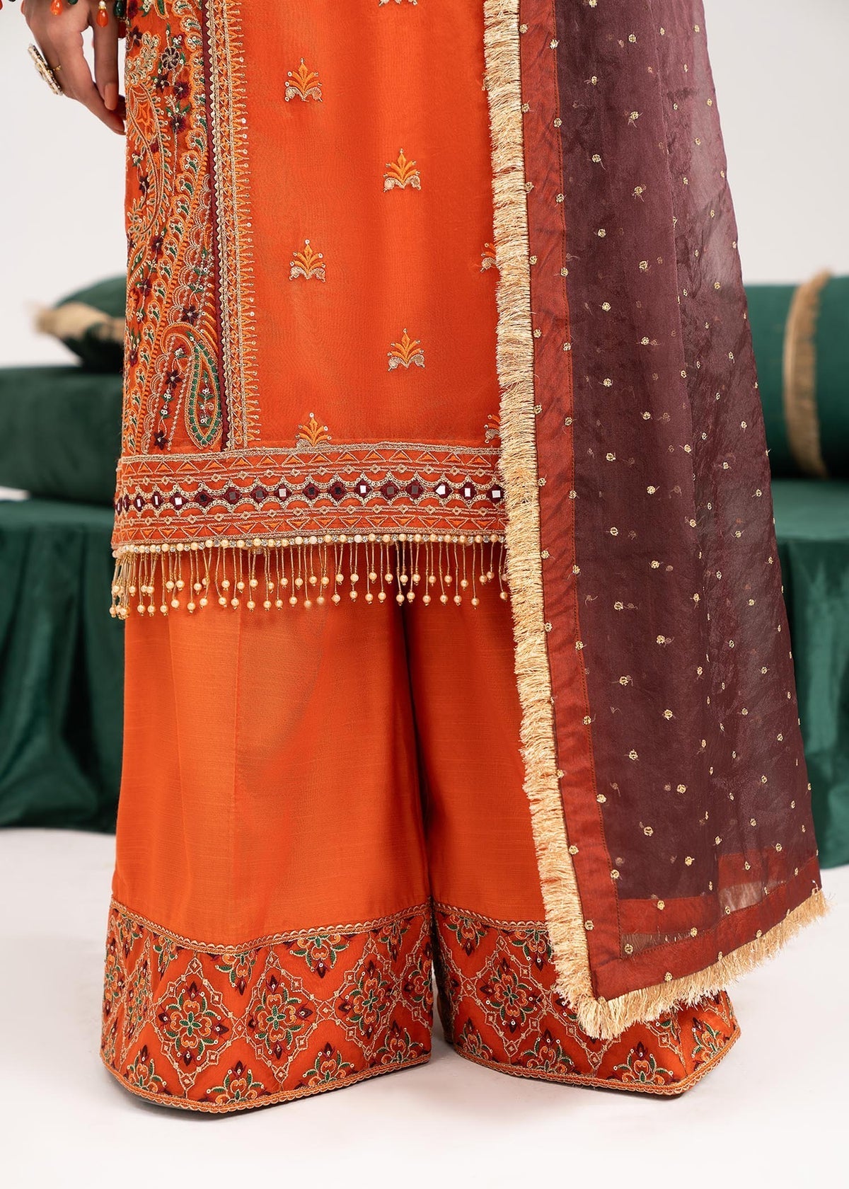 Dastoor | Sajni Luxury Eid Collection 24 | Ruby