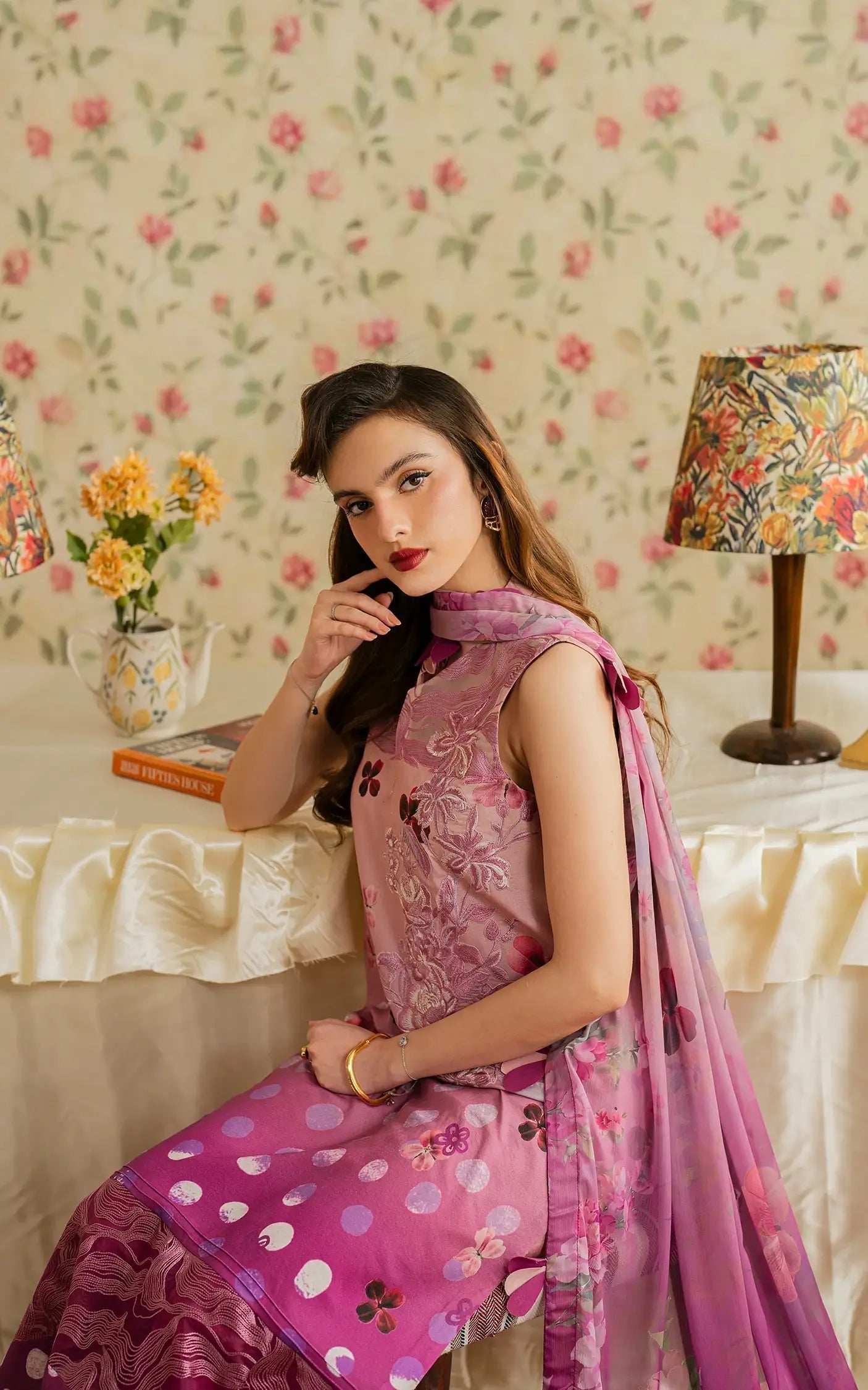 Asifa and Nabeel | Meraki Vintage 25 | Dosti (MVL25-11) - House Of Anaya