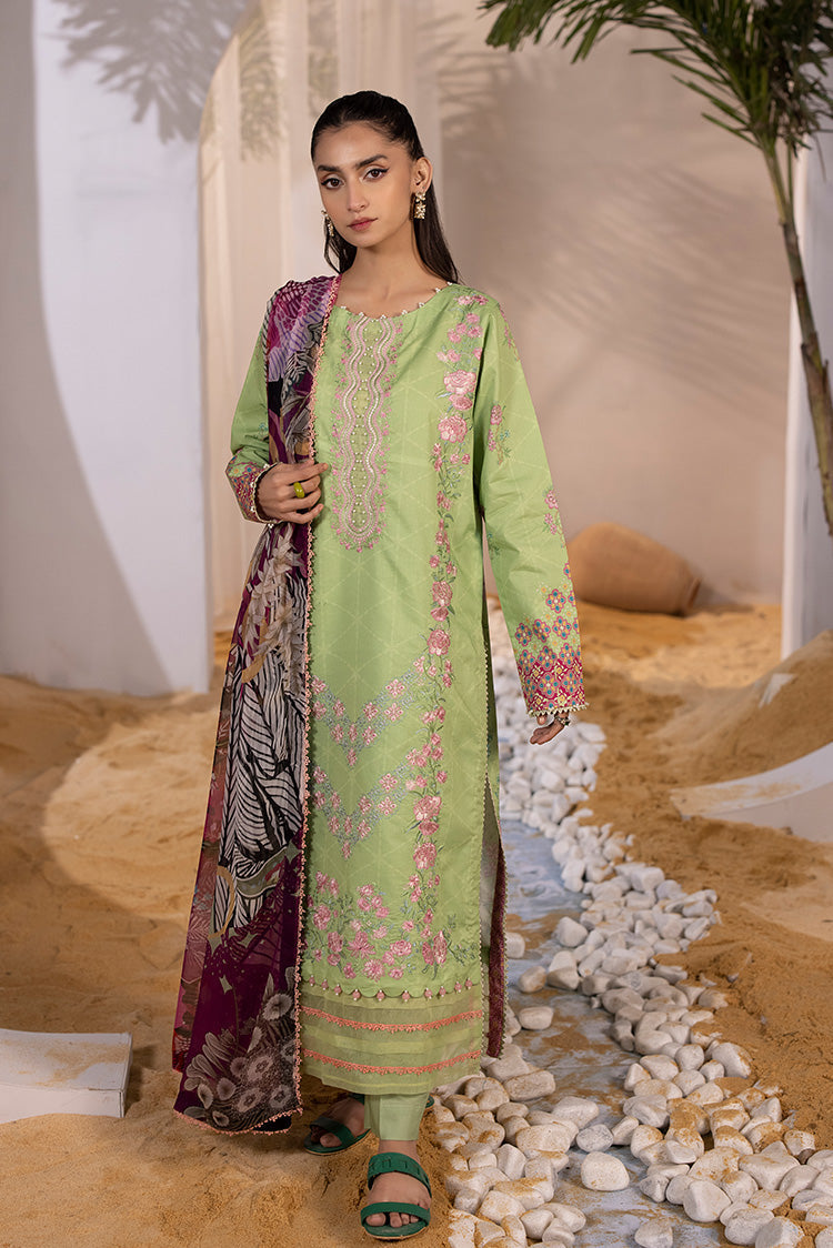 Ellena | Luxury Embroidered Collection| P-03 - House Of Anaya